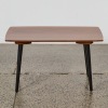 A Retro Side Table with Solid Walnut Top