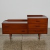 A Five Drawer Mid-Century Lowboy