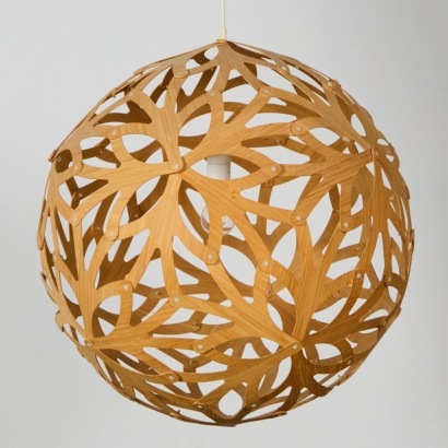 A David Trubridge Floral Pendant Light