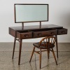 A Rare Ercol 406 Dressing Table With a Low Back 414 Dressing Chair c.1960 - 2
