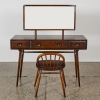 A Rare Ercol 406 Dressing Table With a Low Back 414 Dressing Chair c.1960