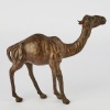 A Mid-Century Liberty Style Leather Camel Sculpture