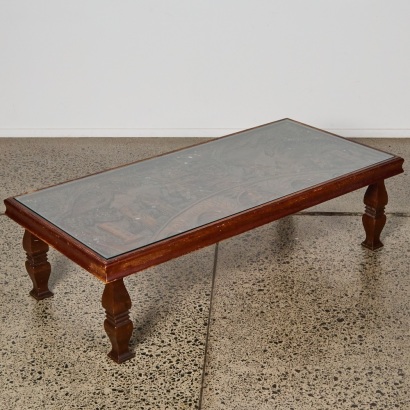A Chinese Carved Coffee Table