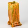 An Orange Drip Glaze Vase