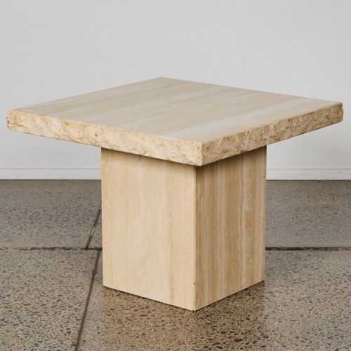 An Italian Travertine Table