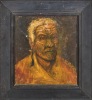 A Painting of a Maori Man by an Unknown Artist