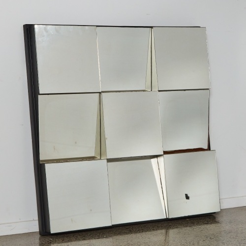 A Feature Mirror with Angles Panes