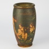 A Hand Painted Wood Vase