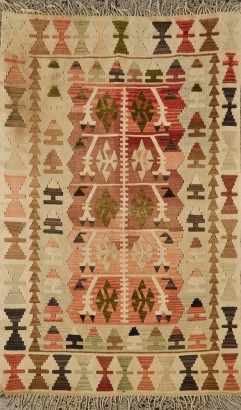 Turkish Cicim Kilim Rug