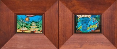 A Pair Hundertwasser Framed Prints