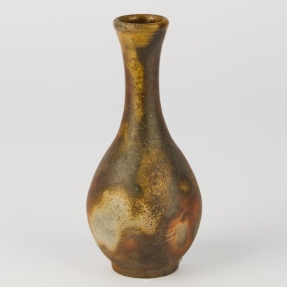 A Raku Fired Vase
