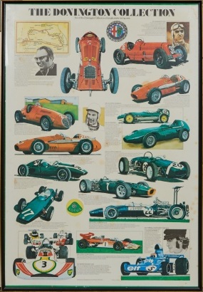 A Picture of The Donington Collection of Single Seater Race Cars