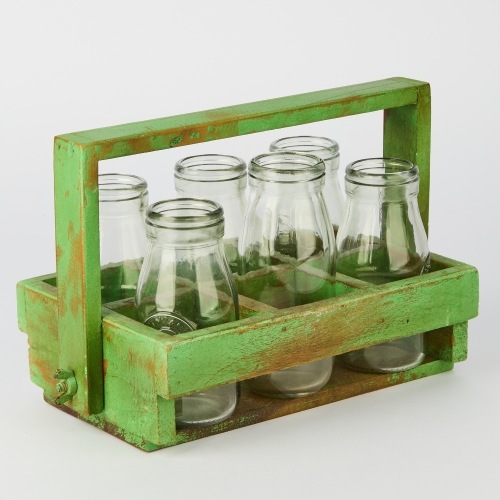 A Rustic Bud Vase Set