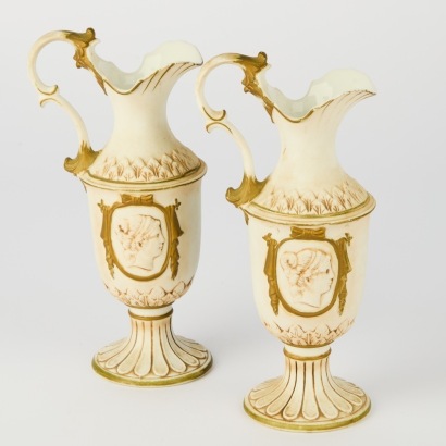 A Pair of Gainsborough Decoration Vintage Vases