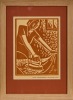 An Adele Younghusband, Girl Ironing Print