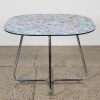 A Sticker Bombed Table & Chair Set - 5