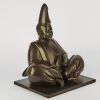 A Japanese 20th-century bronze figure of a shogun - 2