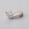 18ct White Gold, 0.59ct Diamond Pendant - 2