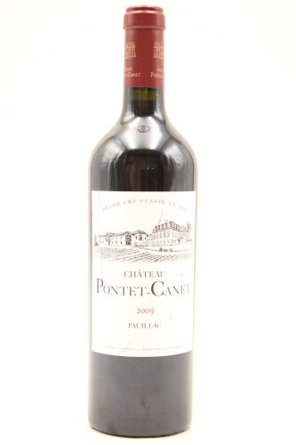 (1) 2009 Chateau Pontet-Canet, Pauillac [RP100] [JR17.5] [WE99] [WS96]