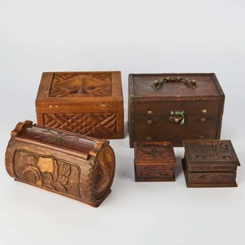A 20th Century Chinese Carved Camphorwood Chest