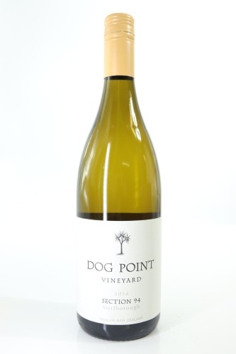 (1) 2016 Dog Point Vineyard Section 94 Sauvignon Blanc, Marlborough [JR18]