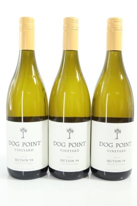 (3) 2016 Dog Point Vineyard Section 94 Sauvignon Blanc, Marlborough [JR18]
