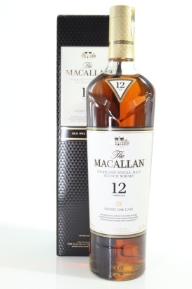 (1) The Macallan Sherry Oak Cask 12 Year Old Single Malt Scotch Whisky, Speyside - Highlands, 40% ABV (GB) (EU Release)