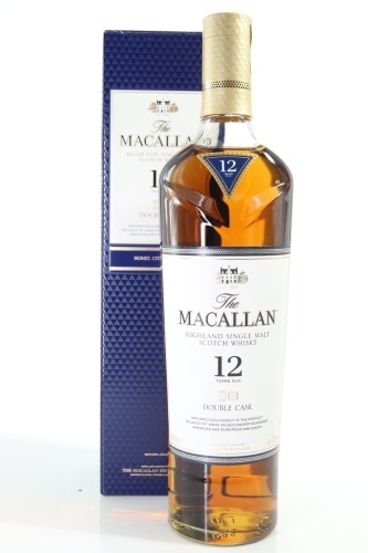 (1) The Macallan Double Cask 12 Year Old Single Malt Scotch Whisky, Speyside - Highlands, 40% ABV (GB) (EU Release)