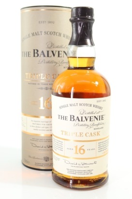 (1) The Balvenie Triple Cask 16 Year Old Single Malt Scotch Whisky, Speyside, 40% ABV (GB)