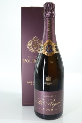 (1) 2008 Pol Roger Brut Rose, Champagne (GB)
