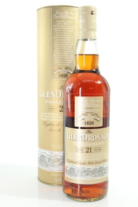(1) Glendronach Parliament 21 Year Old Single Malt Scotch Whisky, Highlands, 48% ABV (GB) (2018 Edition)