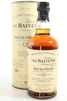 (1) The Balvenie DoubleWood 12 Year Old Single Malt Scotch Whisky, Speyside, 40% ABV (GB)