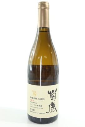 (1) 2018 Kumamoto Winery 'Kikuka' Barrel Aged Chardonnay, Japan
