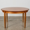 A Round Mid-Century Extending Dining Table - 2