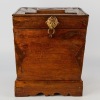 An Antique Teak and Brass Case-Gin Box - 2