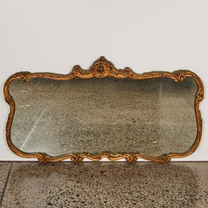 A Vintage Rococo Style Mirror
