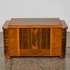 An Art Deco Walnut and Rimu Blanket/Glory Box