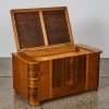 An Art Deco Walnut and Rimu Blanket/Glory Box - 2