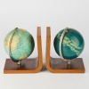 A Pair of German Mid-Century Globe Bookends - 2