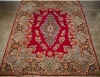 A Large Vintage Hand-Knotted Persian Kerman Carpet