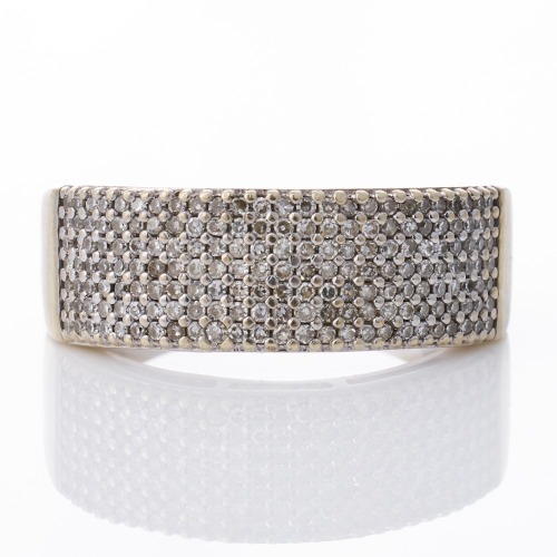Michael Hill, 9ct White Gold, Contemporary, 0.50ct Diamond Dress Ring