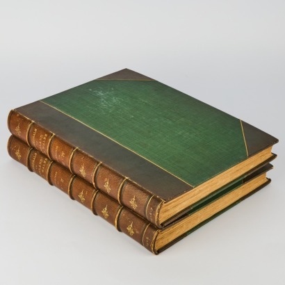 The Cathedrals of England and Wales Series I - IV in Two Volumes by Arnold Fairbairns, 1906