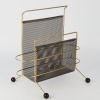 An Atomic Magazine Rack