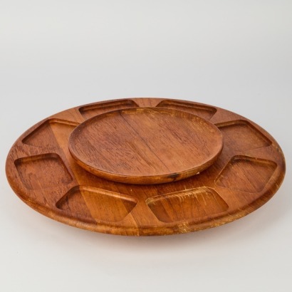 A Vintage Digsmed Denmark Lazy Susan