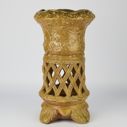 A Benhar Potteries Salt-Glazed Umbrella Stand