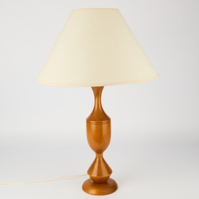 A Midcentury Teak Table Lamp