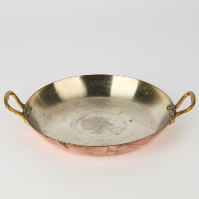 A Copper Mauviel Two Handled Pan