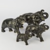 A Collection of Sylvac Walking Elephants Family