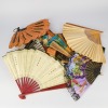 A Collection of seventeen handheld folding Fans from around the world