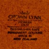 A set of six Crown Lynn Pioneer Glaze side Plates Dia 160mm - 2